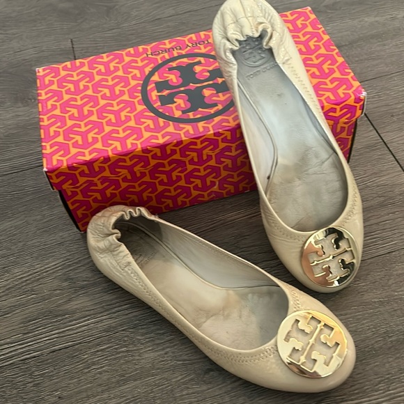 Tory Burch Classic Reva Ballet Flat size 9.5 - Picture 1 of 4